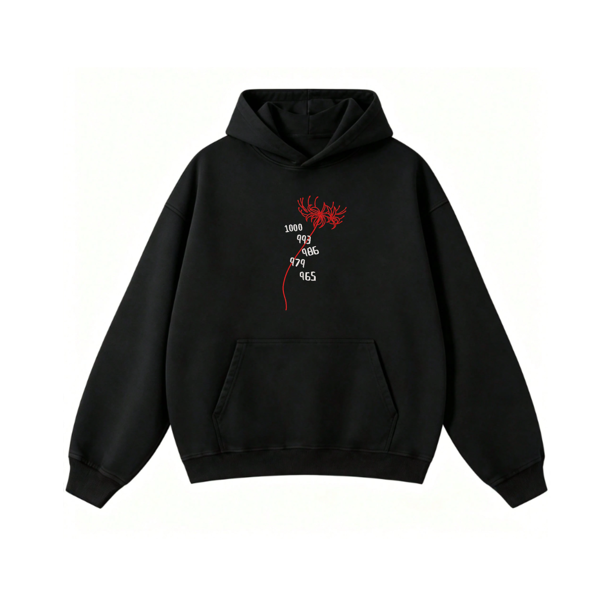 Tokyo Ghoul Oversized Hoodie (مطروزة 🪡)