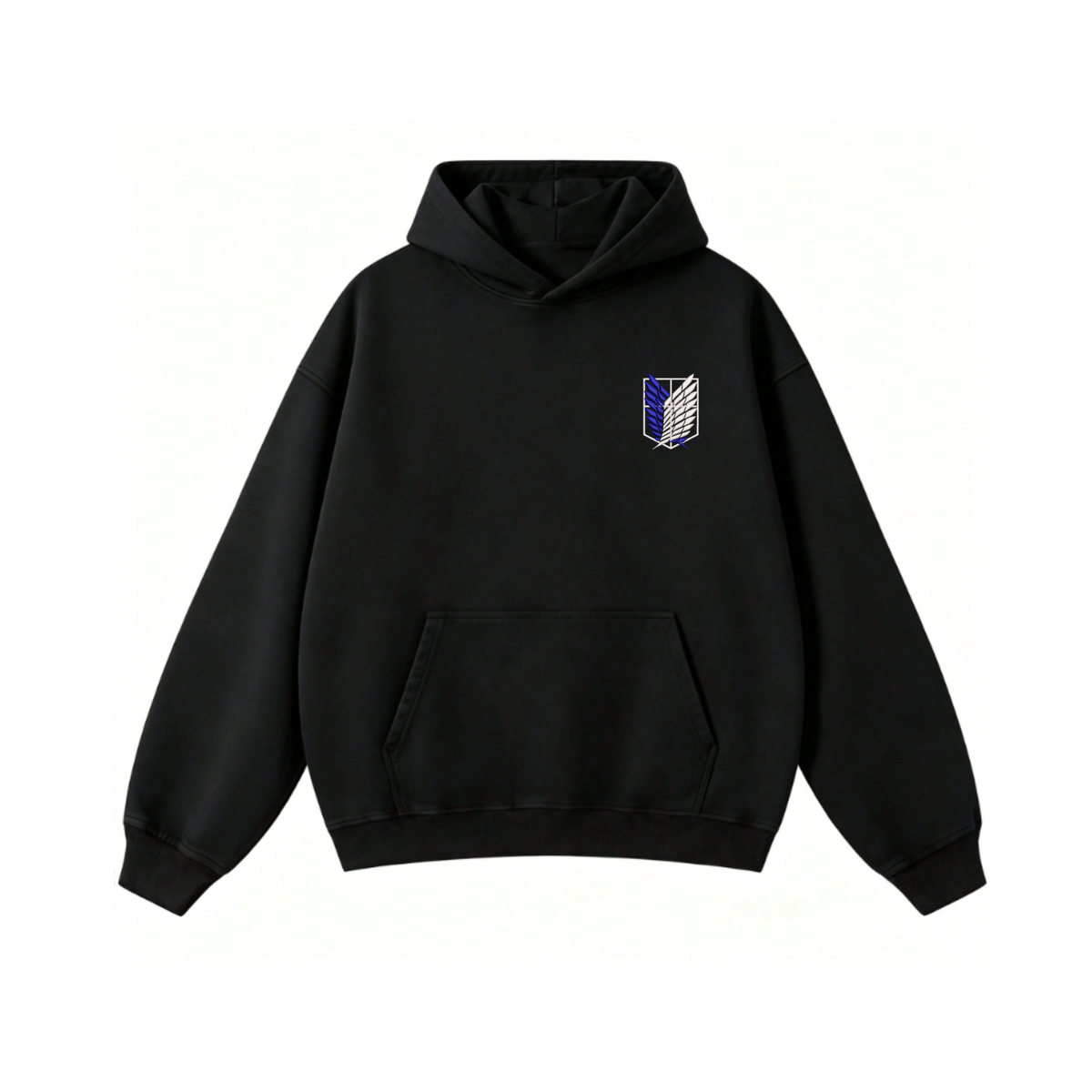 Wings Of Freedom Oversized Hoodie (مطروزة 🪡)